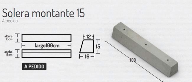 Solera Montante 15