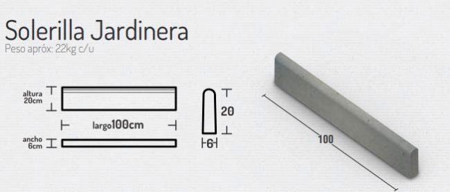 Solerilla Jardinera