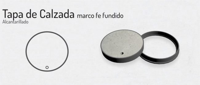 Tapa de Calzada sin logo